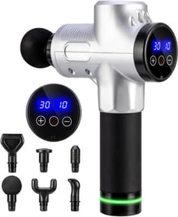 Betaalbare Goederen® Massage-gun - Aassage Apparaat - Massagegun - Massage Gun Professioneel - Elektrische Stimulator Pijnbestrijding — thumbnail 4