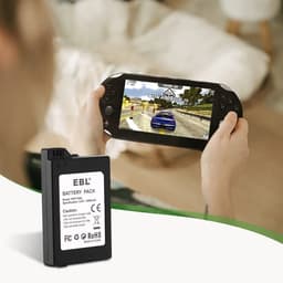 EBL Vervangende Batterij geschikt voor PSP2000 & PSP3000 - 1200 mAH Capaciteit Vervangende Accu voor PSP — thumbnail 2
