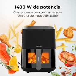 Cecotec Freidora De Aire Cecofry Fantastik Window 4000 Airfryer Zwart 4L / EU Plug — thumbnail 3
