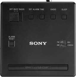 Sony ICF-C1B - Wekkerradio - Zwart — thumbnail 3