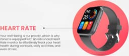 Hifuture Smartwatch Zone 2 Voor Android Apple Telefoons Monitoring — thumbnail 3
