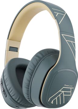 PowerLocus P7 - Draadloze Over-Ear Koptelefoon Inklapbaar - Bluetooth Hoofdtelefoon - Met microfoon – Headphone – Incl. Carry Case - Asphalt Grey — thumbnail 1