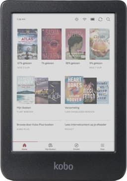 Kobo Clara Colour Zwart - 6 Inch 16 Gb (ongeveer 12.000 E-books) Waterdicht (ip8x) — thumbnail 1