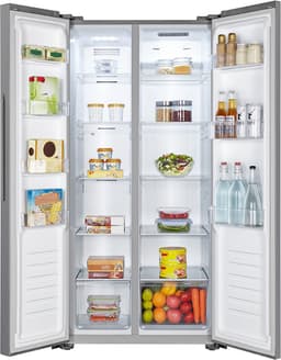 Fridgemaster MS83430FFS amerikaanse koelkast Vrijstaand 428 l F Zilver — thumbnail 4