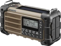 Sangean MMR-99 Desert Tan FM/AM noodradio - Met zonnepaneel, dynamo en zaklamp — thumbnail 5