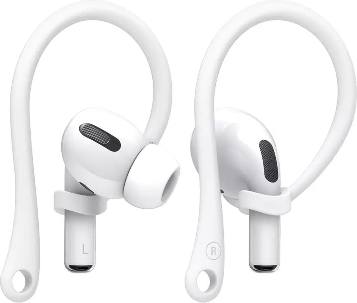 Oorhaakjes geschikt voor Airpods pro 1/2 en Airpods 3 - 2 stuks - airpods oorhaak - anti-slip oorhaakjes - earhooks - airpods anti slip — afbeelding 1