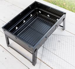 Opvouwbare BBQ - Barbecue - Camping Barbeque - Klein Formaat - Draagbare Grill - Tafel Grill - Inklapbaar - Strand, Park — thumbnail 2