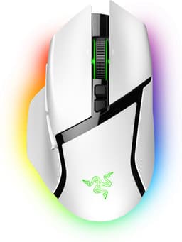 Razer Basilisk V3 Pro - Draadloze Gaming Muis - RGB - 30.000 DPI - Wit — thumbnail 1
