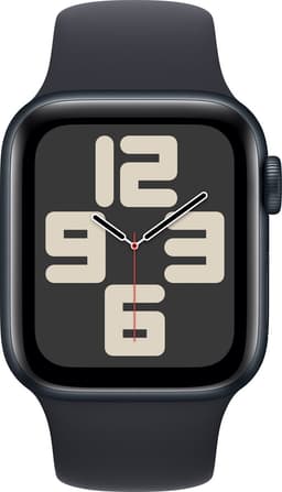 Apple Watch SE 2023 - 40mm - Midnight Aluminium Case with Midnight Sport Band - S/M — thumbnail 1