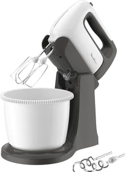 Mixer Met Mengkom Multifunctioneel - Keukenmixer Met Mengkom 2 In 1 - Deegmachine Met Garde & Haken - 100% Tevredenheidsgarantie - 500W - 5 Snelheden - 2.5 Liter — thumbnail 3