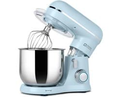 Keukenmachine - Mixer deeg - Bakken thuis - Krachtige motor - 3.5 liter - Blauw