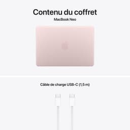 Apple MacBook Neo - 13 inch - Blos - 512 GB - Touch ID - AZERTY — thumbnail 5