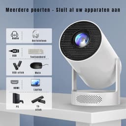 Minibeamers-Projector-Minibeamer-Wit-15cmx15cmx23cm — thumbnail 2