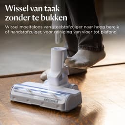 BISSELL PowerClean Draadloze Steelstofzuiger & Kruimeldief - 3-in-1 Steel- en Handstofzuiger - HEPA Filter - Anti-klit Borstel - 40 Min Gebruikstijd - 4264N — thumbnail 5