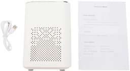 RosaBloom Compacte Luchtreiniger met HEPA-Filter & Negatieve Ionen - Verwijdert Stof, Rook, Geuren & PM2.5 - Fluisterstil - Wit — thumbnail 3