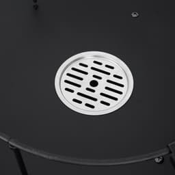 Bali OUTDOORS Grillring BBQ & Plancha - Vuurschaal met Uitneembare Bakplaat en Grillrooster - Houtopslag - Houtskool Barbecue Buitenkeuken - XL Ø80 x H92 cm — thumbnail 5