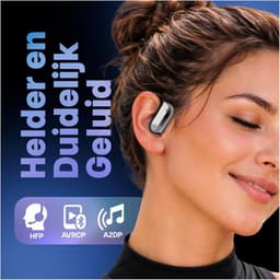 AI Vertaal Oordopjes Real-Time – 148 Talen Ondersteuning met App – Bluetooth Draadloze Open-Oor Oordopjes – 90 uur Standby, 400mAh – Voor Muziek, Bellen, Vertalen, Reizen, Zakelijk & Leren — thumbnail 3