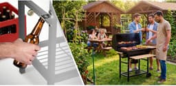 Berdsen BD-895 Serie - Houtskoolbarbecue - Met Thermometer - Met Popielnik - Zwarte Kleur — thumbnail 4