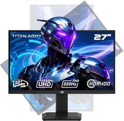 TITAN ARM P2712V Plat 16:9 Fast IPS UHD 160Hz Dual mode FHD 320Hz Gamingmonitor — thumbnail 1