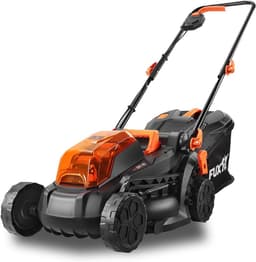 Accugrasmaaier - Elektrische maaier - Gazononderhoud - Draadloze vrijheid - 33 cm maaibreedte - Zwart — thumbnail 1