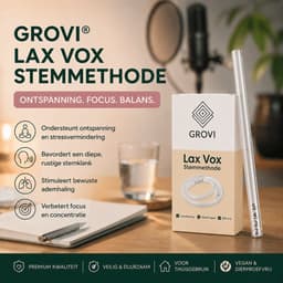 Grovi Bubbelrietje Lax Vox Stemmethode - Zangslang - Siliconen Slang - Bubbelen - Set - 35cm - Vaste Duidelijke Markeringen - Incl. Handleiding — thumbnail 2