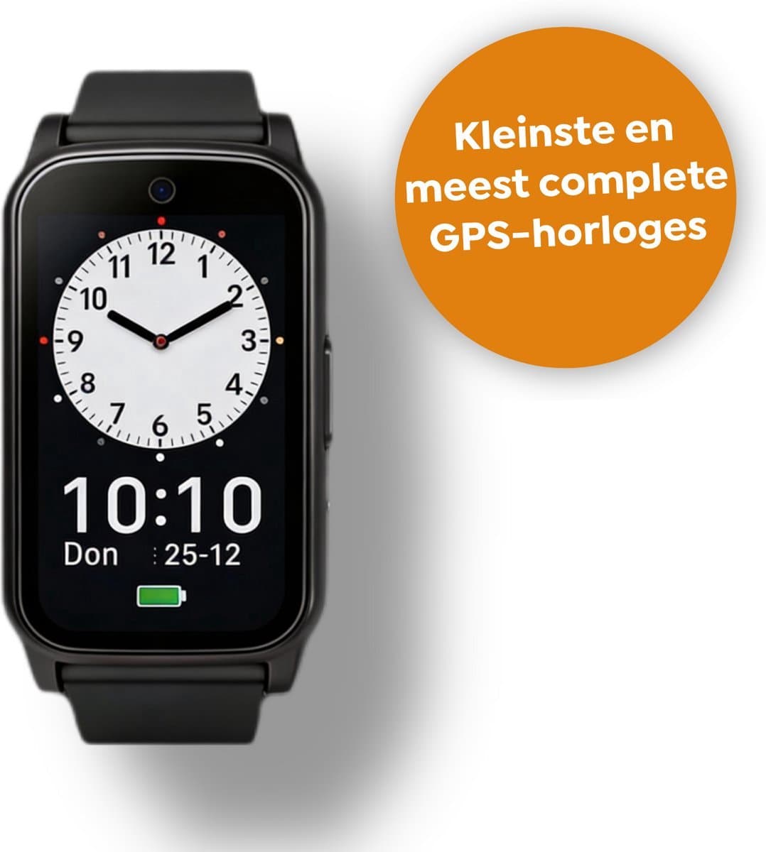 Weewise WS78 - Het kleinste meest complete GPS-horloge voor senioren - Valdetectie - SOS knop - GPS Tracker - GPS Horloge Ouderen - Alarm Horloge - SOS Horloge - Valdetectie - Alzheimer - Dementie - Alarmknop - Videobellen — afbeelding 1