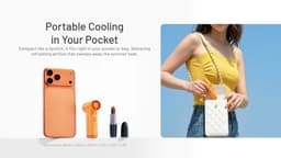 Nitecore NEF Nano Ventilator Oplaadbaar Neon Green — thumbnail 4