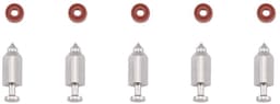 Dailygoods- Carburateur Reparatieset 5 Stks - Vervangingsnaald - Rubber Pakking - Voor Briggs Stratton - 398188 - Eenvoudig te installeren — thumbnail 2