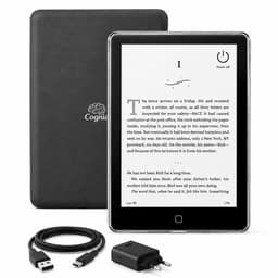 Cognio E-Reader – 6 inch – 96 GB – Ereader Met Luxe Hoes – Storytel-Ondersteuning – Schermverlichting en Nachtmodus – E Reader Voor Ebook & Luisterboeken – Met Oplader — thumbnail 1