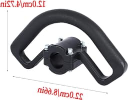 Vervangende Ringhandgreep voor Grasmaaier, Universele Handgreep voor Bosmaaier, Geschikt voor Diameter 20-30mm, Duurzaam en Ergonomisch — thumbnail 5