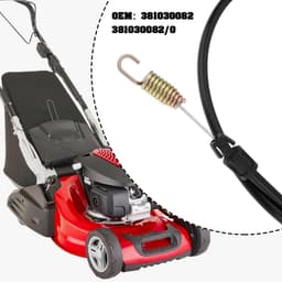 Dailygoods - Koppelingsaandrijvingskabel voor Grasmaaier - Vervangingsonderdeel 381030082 — thumbnail 5
