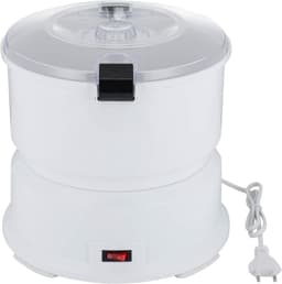 Elektrische Aardappelschilmachine - Automatische Schilmachine - Snel Groenten Schillen - Krachtige Koperen Motor - 0.8 kg Capaciteit - Wit — thumbnail 1