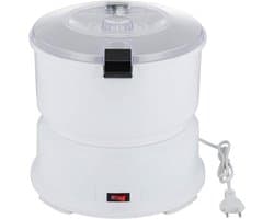 Elektrische Aardappelschilmachine - Automatische Schilmachine - Snel Groenten Schillen - Krachtige Koperen Motor - 0.8 kg Capaciteit - Wit