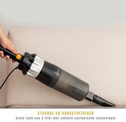 SVN® Steelstofzuiger met snoer - Steelstofzuiger - Stofzuiger - Zwart - ‎13cm x 25cm x 113cm — thumbnail 5