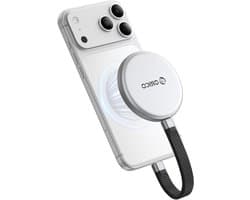 Externe SSD - Draagbare Opslag - Bestanden Opslaan - Magnetische Bevestiging - 2 TB - Zilverkleurig