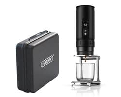 Draagbare Elektrische Espressomachine - Draagbare Espresso machine voor onderweg - 100 ml - Mini Reis Espressomachine - Mini Koffiemachine – Oplaadbaar 7500mAh – Voor Camping, Auto & Reizen