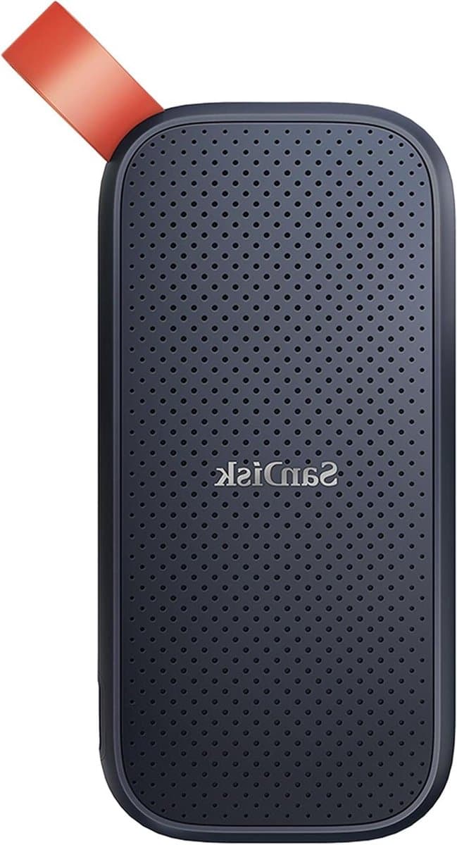 Externe SSD - Draagbare Schijf - Bestanden Opslaan - Valbescherming - 480 GB - Grijs — afbeelding 1