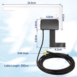 OUYLAF DAB Auto Antenne - dab+ autoantenne - 3m kabel lengte - Auto Antenne - auto radio - auto antenne universeel - auto antenne dab+ - voor Pioneer Clarion Alpine — thumbnail 5