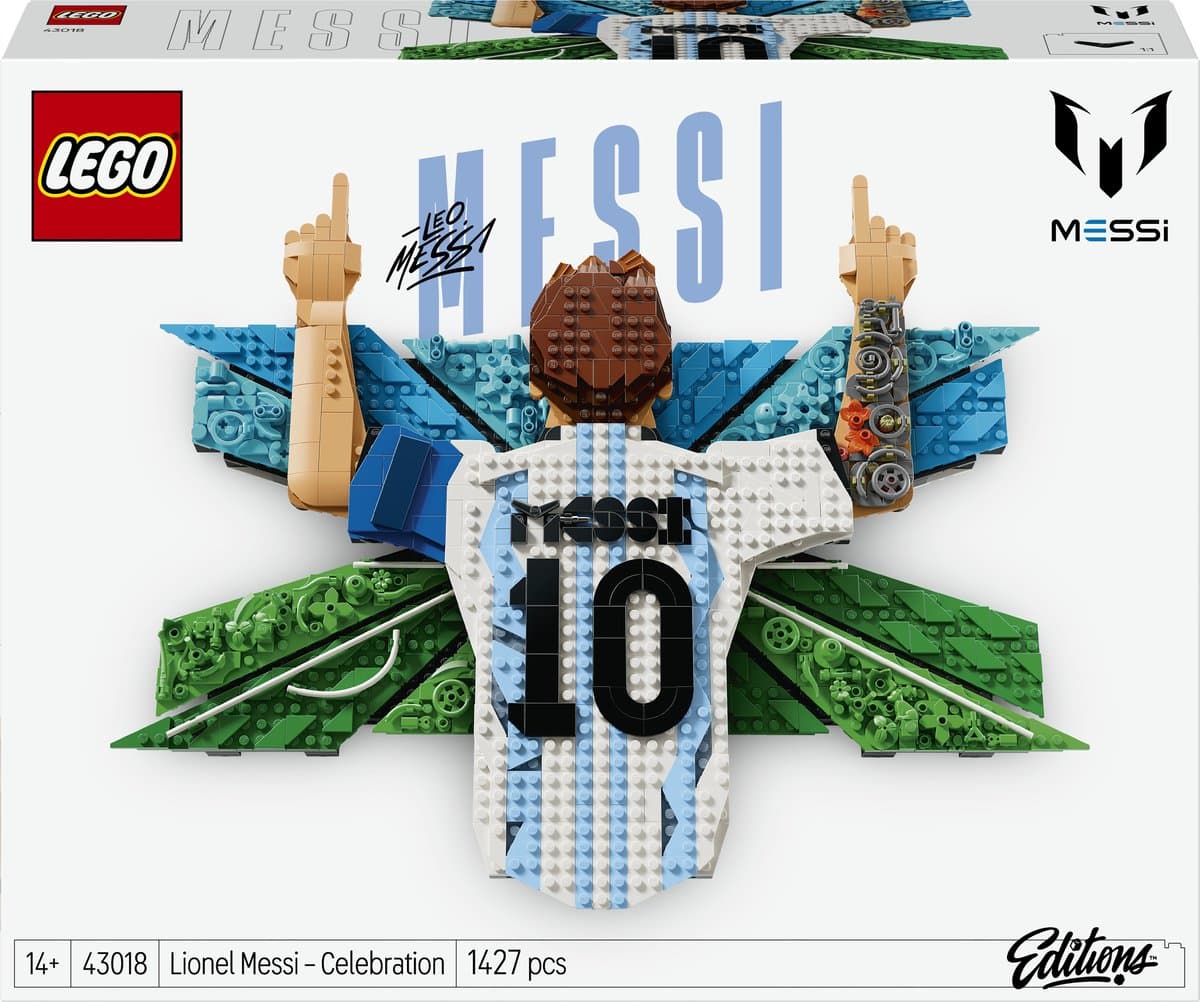 LEGO Editions - Lionel Messi - Viering Constructiespeelgoed — afbeelding 1