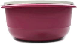 Mengkom - Beslagkom Keuken - Bakken Koken - Origineel Product - 6 Liter 32cm - Donkerroze Wit — thumbnail 1