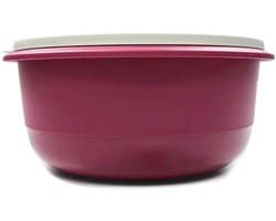 Mengkom - Beslagkom Keuken - Bakken Koken - Origineel Product - 6 Liter 32cm - Donkerroze Wit