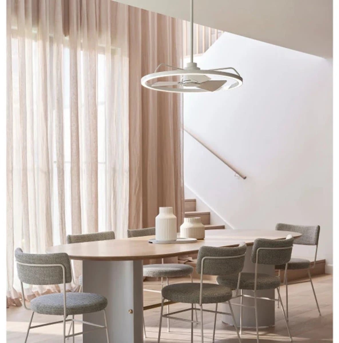 Plafondventilator Lucci Air Cessna | 70 cm | Indoor | Inclusief Lamp | Wit — afbeelding 1
