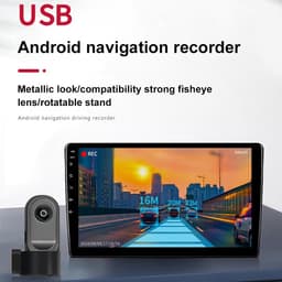Stijlvolle Dashcam - HD Recorder - Veilig Rijden - Draaibare Beugel - 360 Graden - Zwart — thumbnail 2