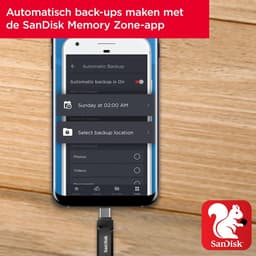 USB Flash Drive - Dual Drive Go - Bestanden Overzetten - Dubbele Connectoren - 512GB - Zwart — thumbnail 4