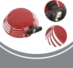 Startmotor Vervanging - Trekstarter - Grasmaaier Starten - Rechte Klauw - 19.5 cm - Zwart — thumbnail 3