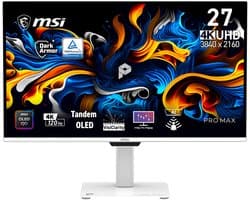 MSI PRO MAX 271UPXW12G - 4K OLED Monitor - 120hz - Dual USB-C 98W & 15W PD - 27 inch