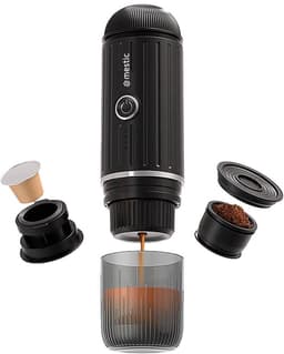 Mestic MK-90 - Draagbare Koffiezetter - 19 Bar - Geschikt voor Cups en Gemalen Koffie - Met Oplaadbare Accu — thumbnail 1
