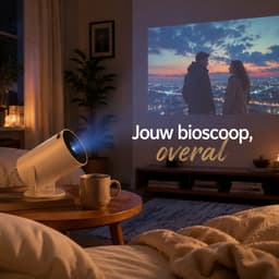 Ryoudavell - Mini Beamer 1080P Full HD Projector - 4K-Ondersteuning - 3000 Lumen - WiFi & Bluetooth - Ingebouwde Speakers - Draagbare Thuisbioscoop - Autofocus — thumbnail 5