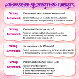 Vashoy T86-2026 Smartwatch voor kinderen-speciaal ontworpen voor kinderen-voorzien van GPS-tracking en een simkaart-SOS-functie-bijbehorende app beschikbaar-scherm van 368×448 pixels-het ideale cadeau. — thumbnail 2