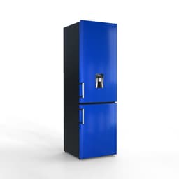 NUNKI LARGEH2O-FBLU / Combi Bottom Koelkast, E klasse, 268l, Waterdispenser, Blue Fire (FRONT only) — thumbnail 4